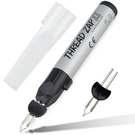 Eitoism Heat Pen, Leather Craft Tool, Easy Button Type, Thread Cut, Thread Stop, Burning [Quick Fuse] Main Unit + 1 Replacement Terminal