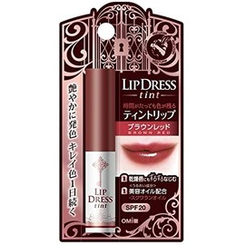 Omi Brothers Mentum Lip Dress Tint Brown Red 2g