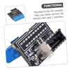 KICHOUSE DIY USB c Connector Board 3.1 Motherboard Extension Adapter