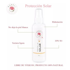 Nabeli Pantalla Solar Facial Y Corporal Fps 50+ 120ml - Nabeli