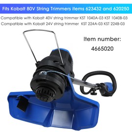 THTEN KTHA 1040-03 Plastic Metal String Trimmer Bump Knob Compatible with Kobalt 40V KST 1040A-03 KST 1540-06 KST 1040B-03S KST 224A-03 KST 224B-03 KST 2540-06 KST-1341 KST 2580-06 String Trimmers