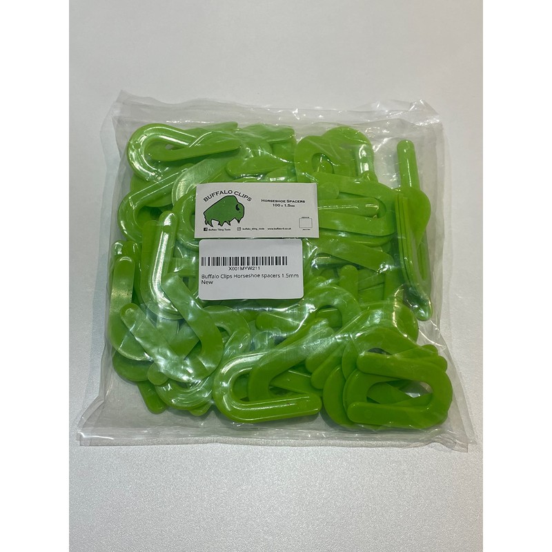 Buffalo Clips Horseshoe spacers 1.5mm