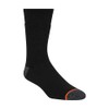 Weatherproof Men's 5 Pack Thermal Crew Socks, Black Traditional, 10-13
