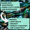 BACK 40 DOGS Freeze-Dried Green Lipped Mussels - Size: 2oz,