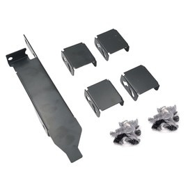 3 Slots Fans Mount Rack PCI Slot Bracket for Video Card DIY Support 8cm 9cm 12cm Fan Computer Radiator Holder