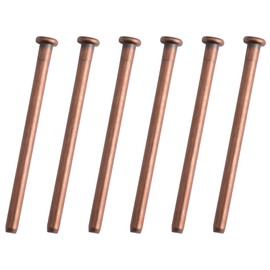 INCREWAY Scharnierstifte für Wohntüren, 8,9 cm, langlebig, moderner Stil, Scharnierstifte für Innentür, Sicherheitsersatz, rot, antikes Design, 6 Stück