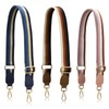 Allzedream Purse Strap Replacement Crossbody Handbag Stripe Wide Adjustable (Brown,