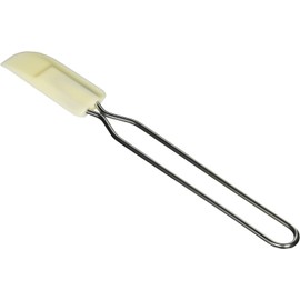 Linden Sweden Silicone Spatula with Stainless Steel Handle | High Heat Transfer Resistance | Heavy Duty | Rubber Spatula Metal Handle | Dishwasher Safe | Lightweight Kitchen Accessory | 9-Inch