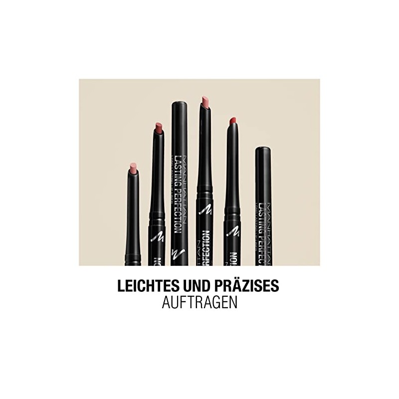 Manhattan Lasting Perfection Lip Liner Colour 18 Rose Addiction Long