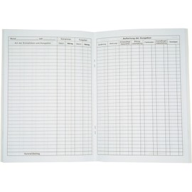 Household Book DIN A5, 80 Pages