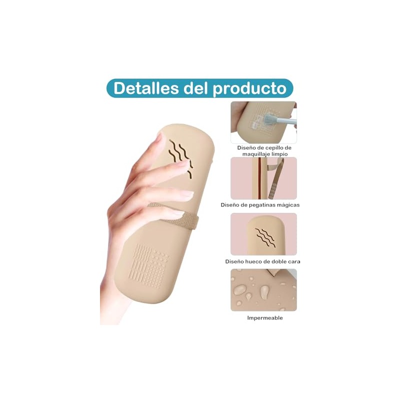 2 Piezas Estuche Para Brochas De Maquillaje, Porta Brochas De