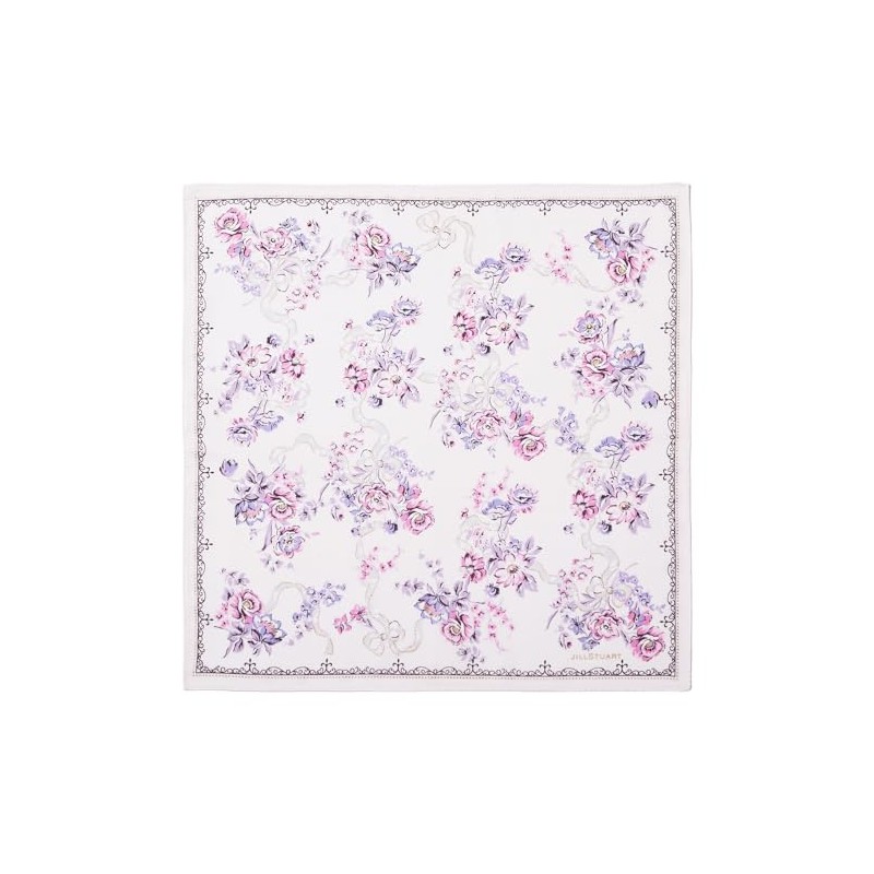 [ジルスチュアート] レディース プリントハンカチ 09001127 ハンカチ 女性 09001127A ピンク[A] 約 横48cm×縦48cm