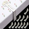 CUNGLIN Tablecloth Clips for Outdoor Tables, Tulip Shape Picnic Table