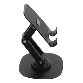 TEHAUX Rotating Cellphone Stand Foldable Desktop Phone Holder with Base Portable for Home Office and Travel Suitable for Tablets and Smartphones