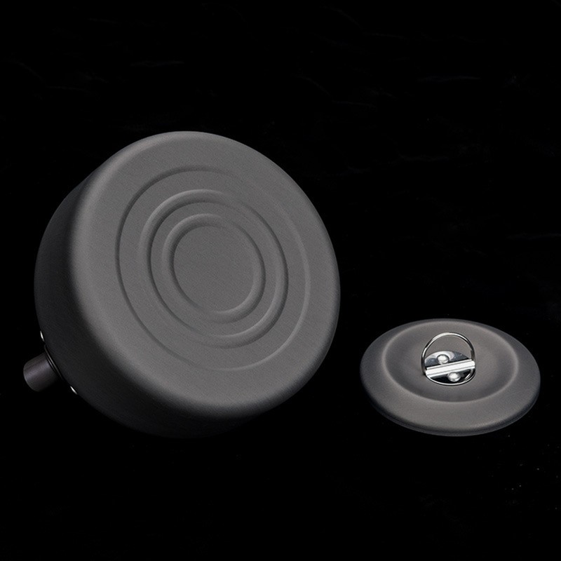 0.8L/1.4L Outdoor Lightweight Aluminum Teapot Kettle Coffee Pot for Camping