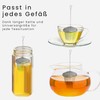 Tea Strainer Set of 2 - Rustproof Stainless Steel Tea