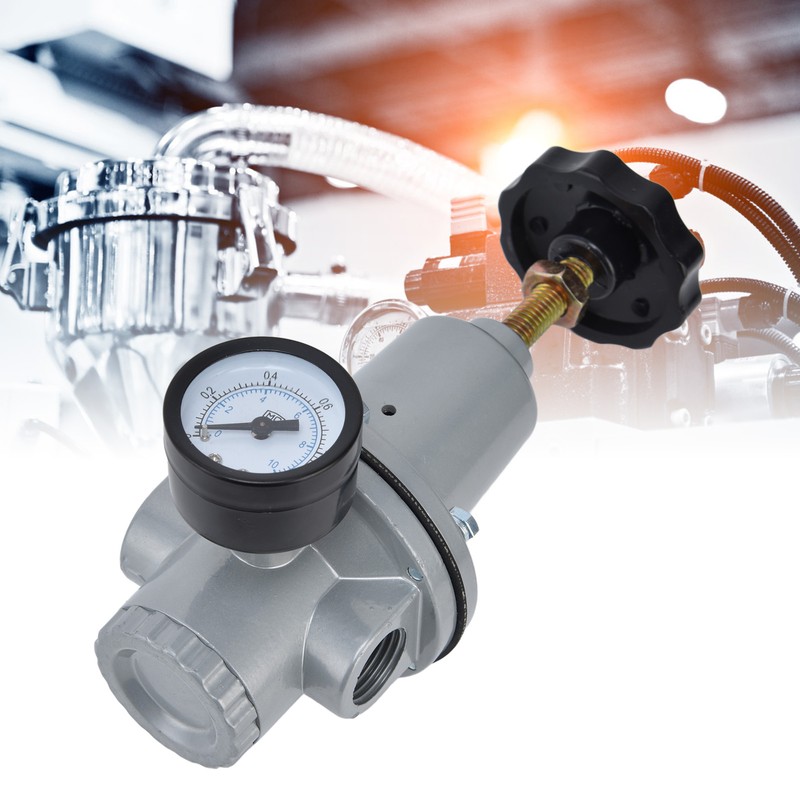 Air Pressure Regulating Valve Aluminum Alloy Small Pneumatic Air Regulator