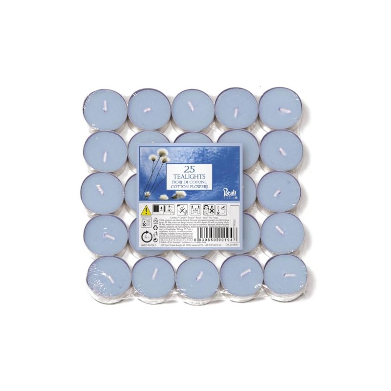 Price's Petali Range Scented Tealights 25 Pack