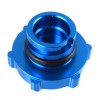 Unbranded Blue Oil Cap Filler Racing Billet Aluminum Fits LS1