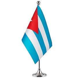 GentleGirl.USA GentleGirl. USA Cuba Flag Cuban Flag Table FlagDesk FlagOffice FlagInternational World Country Flags BannersFestival Events CelebrationOffice DecorationDeskHome Decoration