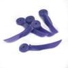 400pcs Disposable Dental Plastic Wedge with Hole All 4 Sizes