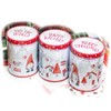 Darthome Set Of 3 Christmas Gonk Tea Coffee Sugar Canisters