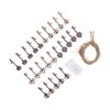 25pcs Bottle Opener Retro Metal Key Bottle Opener with Tag