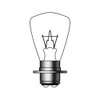 M & H Pine Maxima Bulb V 35/W Clear RP30