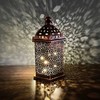 Hanging Lantern Outdoor Lamp Iron Retro Style Home Decoration Ornament