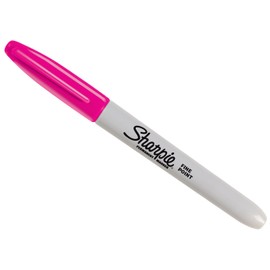 Sharpie Fine Point Permanent Markers, Magenta, 1 Count