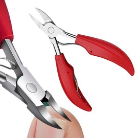 JAZOKA 1 Pcs Toe Nail Clippers for Thick Nails,Heavy Duty Professional Nail Clippers for Elderly Ingrown Nails Dead Skin Calluses