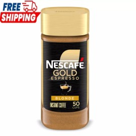 Nescafé Gold Espresso Blonde, Instant Coffee, 3.5 oz
