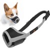 Muzzle for Dogs, Muzzle with Velcro Closure, Soft, Prevents Biting,