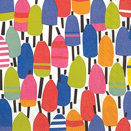 Servilletas de papel para cóctel de 3 capas, de la marca Celebrate the Home Kate Nelligan, Boyas, 20 unidades, 1