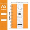 HIJYOO Notebook A5, 300 pages/150 sheets Wirebound Spiral Notebooks, A5