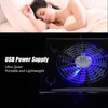 Demeras Ultra Slim Notebook Fan Cooling Stand, Laptop Cooler Cooling