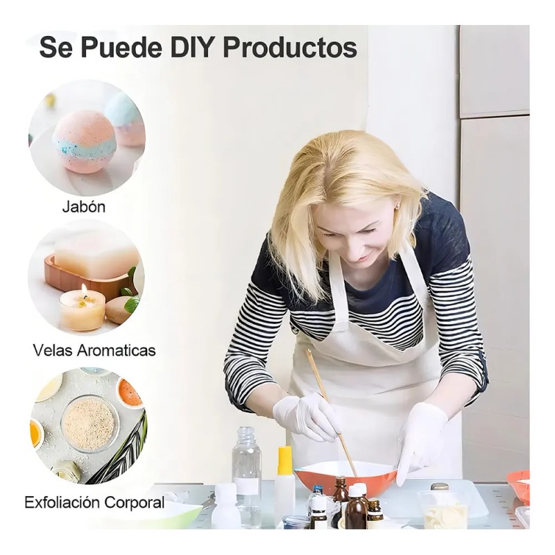 Kit De 12 Aceites Esenciales 100% Natural Para Difusor Y