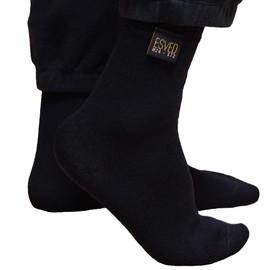 ESVED Mest Socks Waterproof & Breathable - Wudu Socks Abdest Relief, black