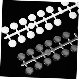 NOLITOY 240pcs Manicure Display Board for Nail for Beauty Salons and Students Sample Cards