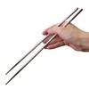 Daycount 5 Pairs Extra Long Chopsticks for Cooking, Frying, 15''