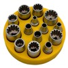 Alkan Round Magnetic Organiser for 1/4 Inch (6.3 mm) Sockets