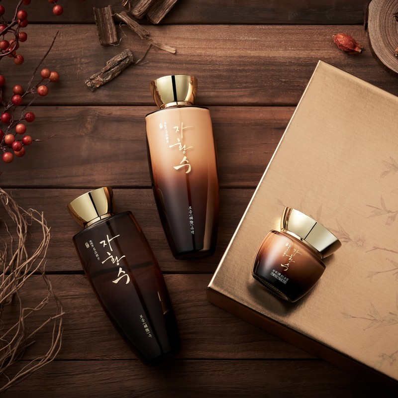 Jahwangsu Boeum Women’s Special 3-Piece Set Luxury Basic Cosmetics Skin