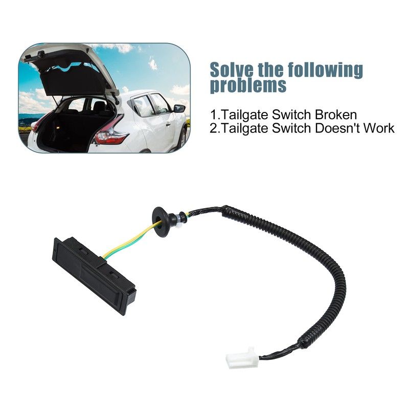 X AUTOHAUX Rear Trunk Lid Release Switch for Nissan Pathfinder