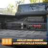 Truck Bed Divider with Cargo Net Compatible with 2020-2026 Jeep