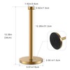 Paper Towel Holder Countertop, Gold Paper Towel Roll Holder for