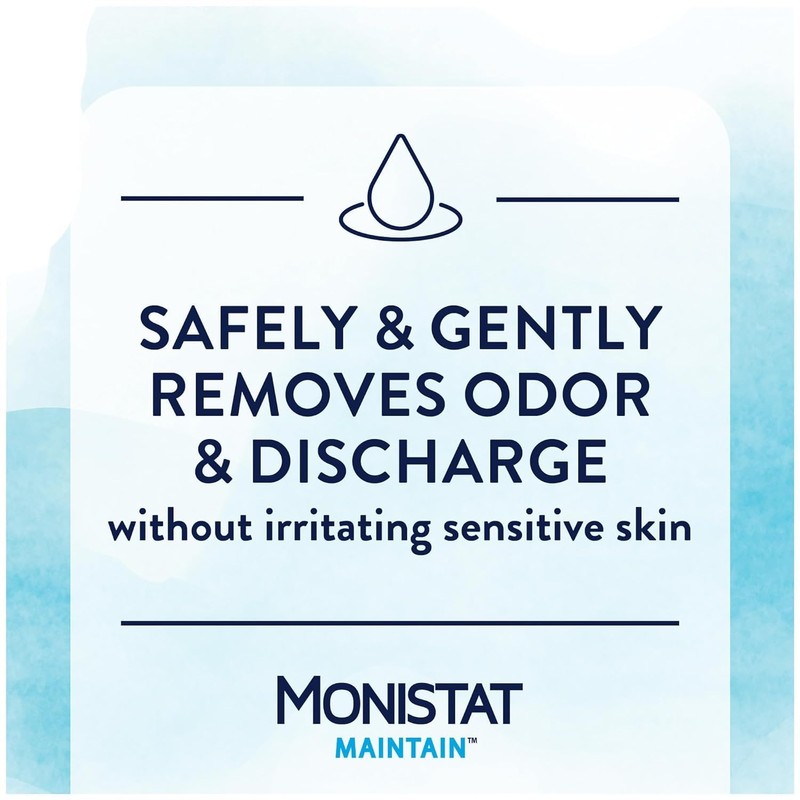 Monistat Boric Acid Feminine Cleanser, (2 Wash & 2 Cloth)