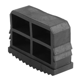 Ladder feet, rubber feet for ladders, ladders, rubber feet, foot caps black for ladders, 1 pair of rubber non-slip ladder foot cover, replacement stepladder, feet, foot mat, cushion, sole, black