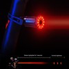 Smart Bike Tail Light Auto On/Off Rechargeable Ultra Bright IPX6
