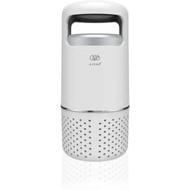 AVERA Purificador de Aire Portatil para automovil con Filtro HEPA H13, Mini purificador de aire ultrasilencioso con indicador LED, elimina partículas