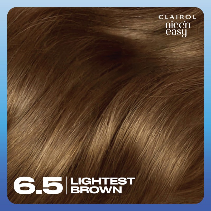 Clairol Nice'n Easy Crème, Natural Looking Oil Infused Permanent Hair